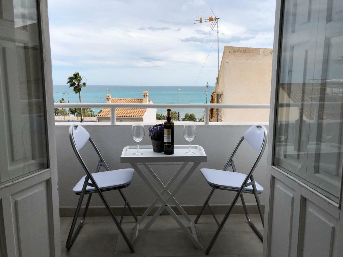 알리칸테 Casa Con Preciosas Vistas A La Playa Del Postiguet 아파트 외부 사진