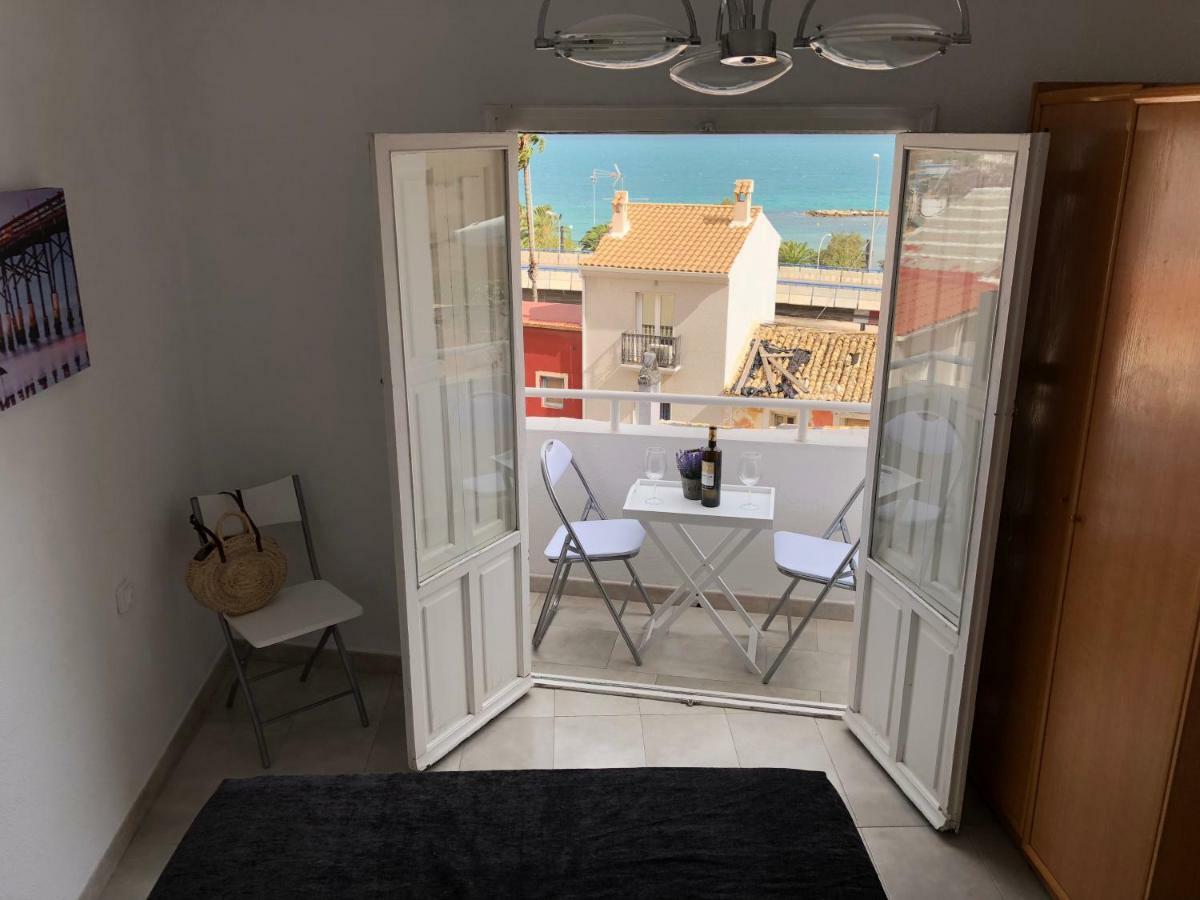 알리칸테 Casa Con Preciosas Vistas A La Playa Del Postiguet 아파트 외부 사진
